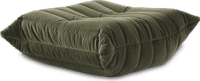 Comfort Style Sofa Ottoman Bottle Green Velvet/Velvet image.