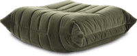 Comfort Style Sofa Ottoman Bottle Green Velvet/Velvet image.
