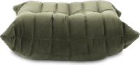 Comfort Style Sofa Ottoman Bottle Green Velvet/Velvet image.