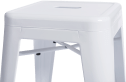 Tolix Bar Stool White image.