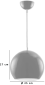 Topan VP6 Pendant Lamp Red image.