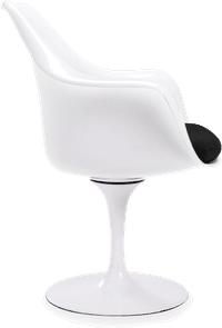 Tulip Armchair  Black image.