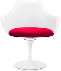 Tulip Armchair  Red image.
