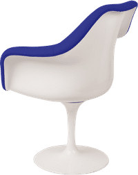 Tulip Carver Chair Blue/White image.