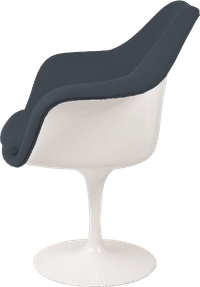 Tulip Carver Chair Black/White image.