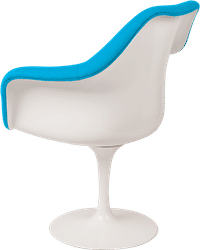 Tulip Carver Chair Moroccan Blue/White image.