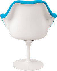 Tulip Carver Chair Moroccan Blue/White image.