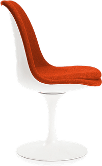 Tulip Chair Upholstered Orange image.