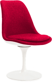 Tulip Chair Upholstered Red image.