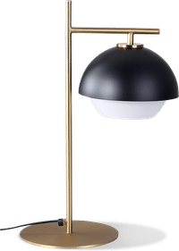 Urban Venice Style Table Lamp Black image.