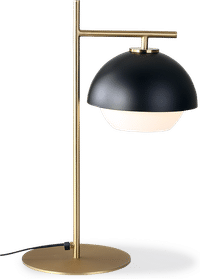 Urban Venice Style Table Lamp Black image.