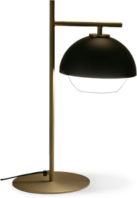 Urban Venice Style Table Lamp Black image.