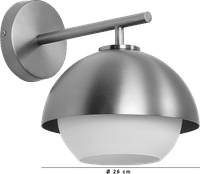 Urban Venice Wall Lamp Black image.