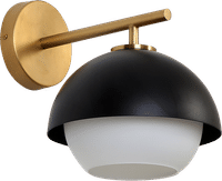 Urban Venice Wall Lamp Black image.