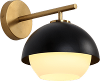 Urban Venice Wall Lamp Black image.