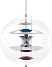 VP Globe Lamp Chrome image.