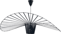 Vertigo Style Ceiling Lamp Black/Large image.
