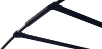 Vertigo Style Ceiling Lamp Black/Large image.