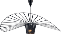 Vertigo Style Ceiling Lamp Black/Medium image.