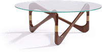 Vixen Coffee Table Walnut image.