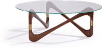 Vixen Coffee Table Walnut image.