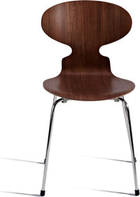 Ant chair Walnut image.