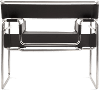 Wassily Chair B3 Black image.
