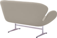 The Swan Sofa Wool/Light Pebble Grey image.