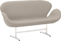 The Swan Sofa Wool/Light Pebble Grey image.