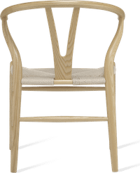 Wishbone (Y) Chair - CH24 Ash/Natural image.