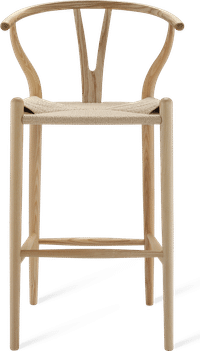 Wishbone (Y) Barstool Ash/Ash image.