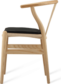 Cushion for Wishbone (Y) Chair CH24 Black image.