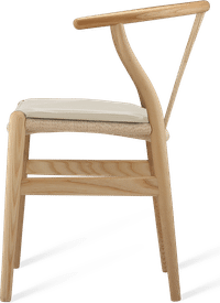 Cushion for Wishbone (Y) Chair CH24 White image.