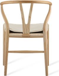 Cushion for Wishbone (Y) Chair CH24 White image.