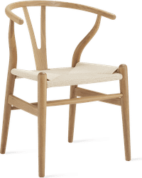 Wishbone (Y) Chair - CH24 Oak/Natural image.