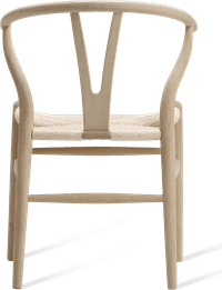 Wishbone (Y) Chair - CH24 Oak Soap Finish/Natural image.