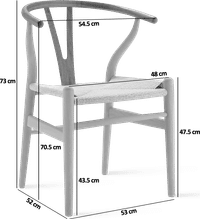 Wishbone (Y) Chair - CH24 Special Edition/Soaped - Oak image.