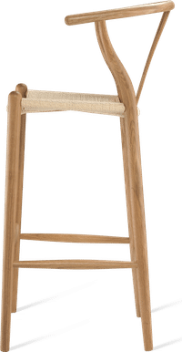 Wishbone (Y) Barstool Oak/Oak image.