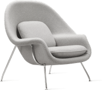 Womb Chair Wool/Light Pebble Grey image.