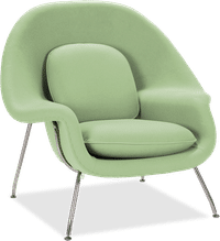 Womb Chair Wool/Light Green image.