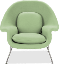 Womb Chair Wool/Light Green image.