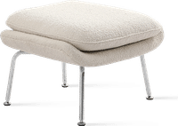 Womb Chair Ottoman - Boucle Creamy Boucle/Boucle image.