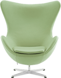 The Egg Chair Wool/Without piping/Light Green image.