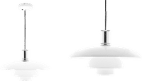 PH 4.5 - 4 Pendant Lamp Chrome image.