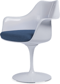 Tulip Arm Chair Dark Blue image.