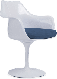 Tulip Arm Chair Dark Blue image.