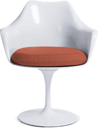 Tulip Arm Chair Dusty Rose image.
