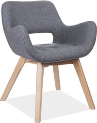 Fabric Dining Chair Grey image.