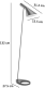 AJ Style Floor Lamp Cream image.