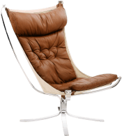 Falcon Lounger Dark Tan image.